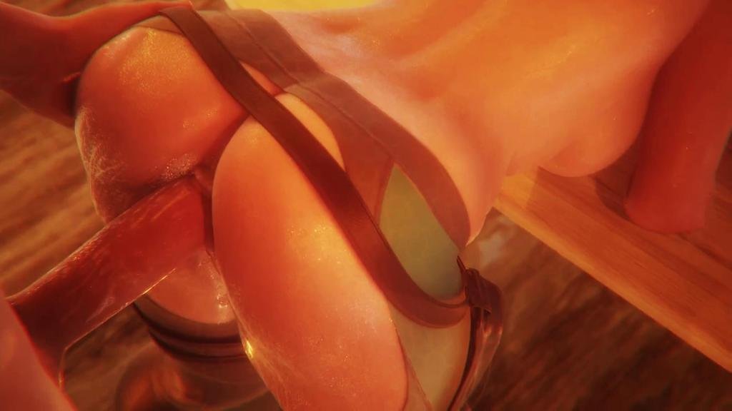 【3D沉浸体验】后入狂操光滑水嫩的极品美臀,这翘臀让人欲火焚身!